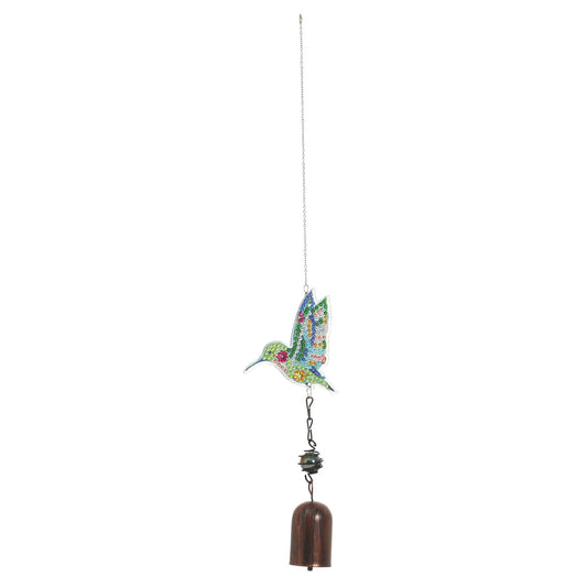 Windspiel mit Glocke Kolibri