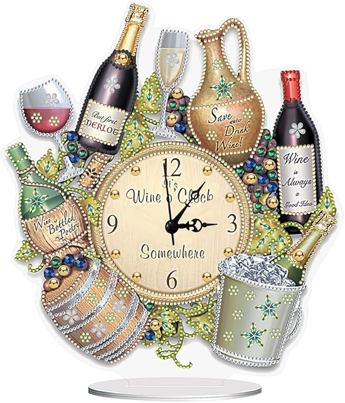 Diamond Painting klok