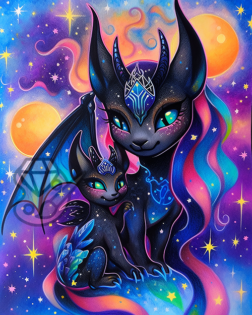 Numixie Pets Coal &amp; Panther 