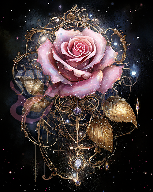 Metallic Rose