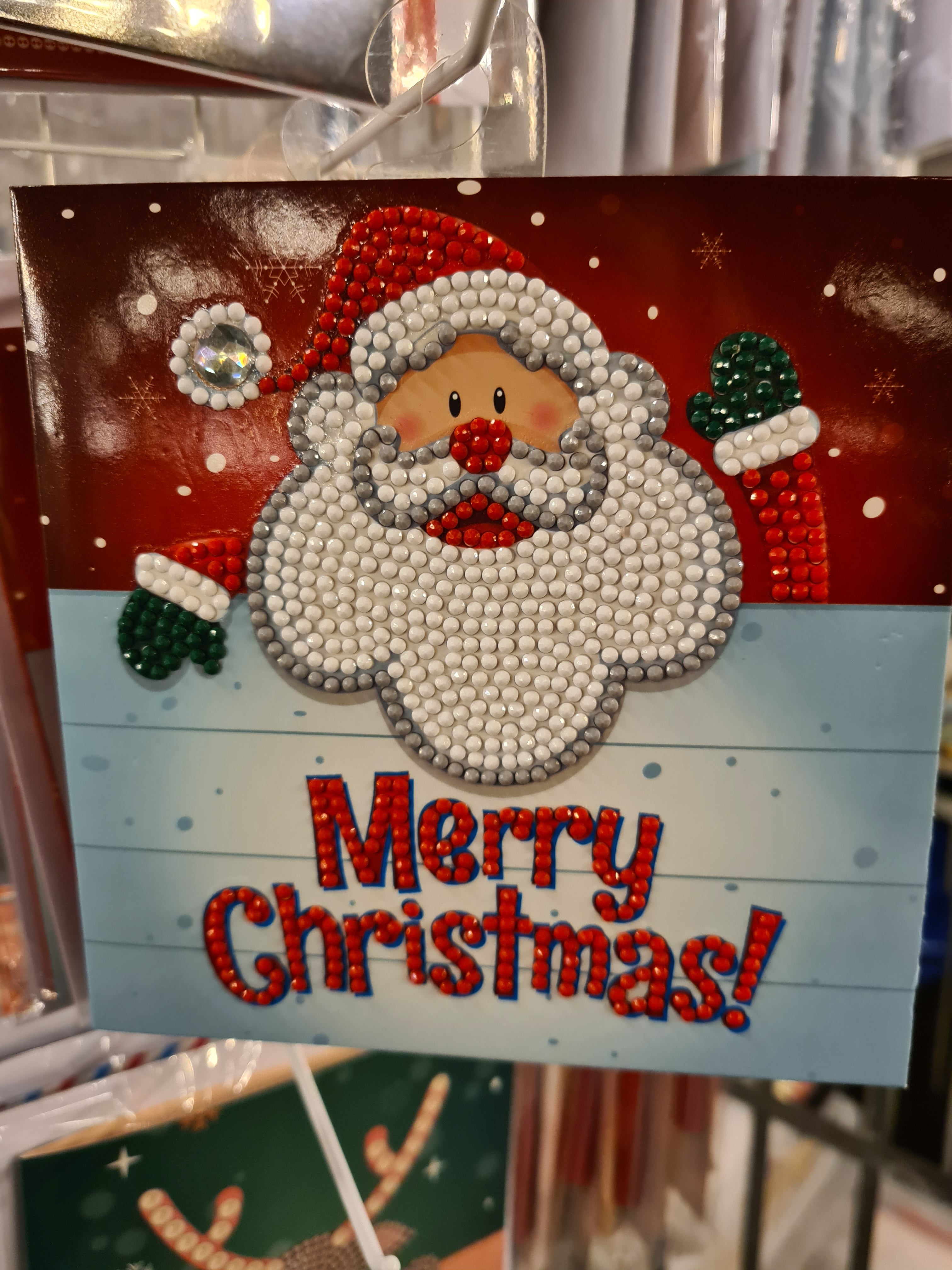 Weihnachtskarte Frohe Weihnachten Sankt!