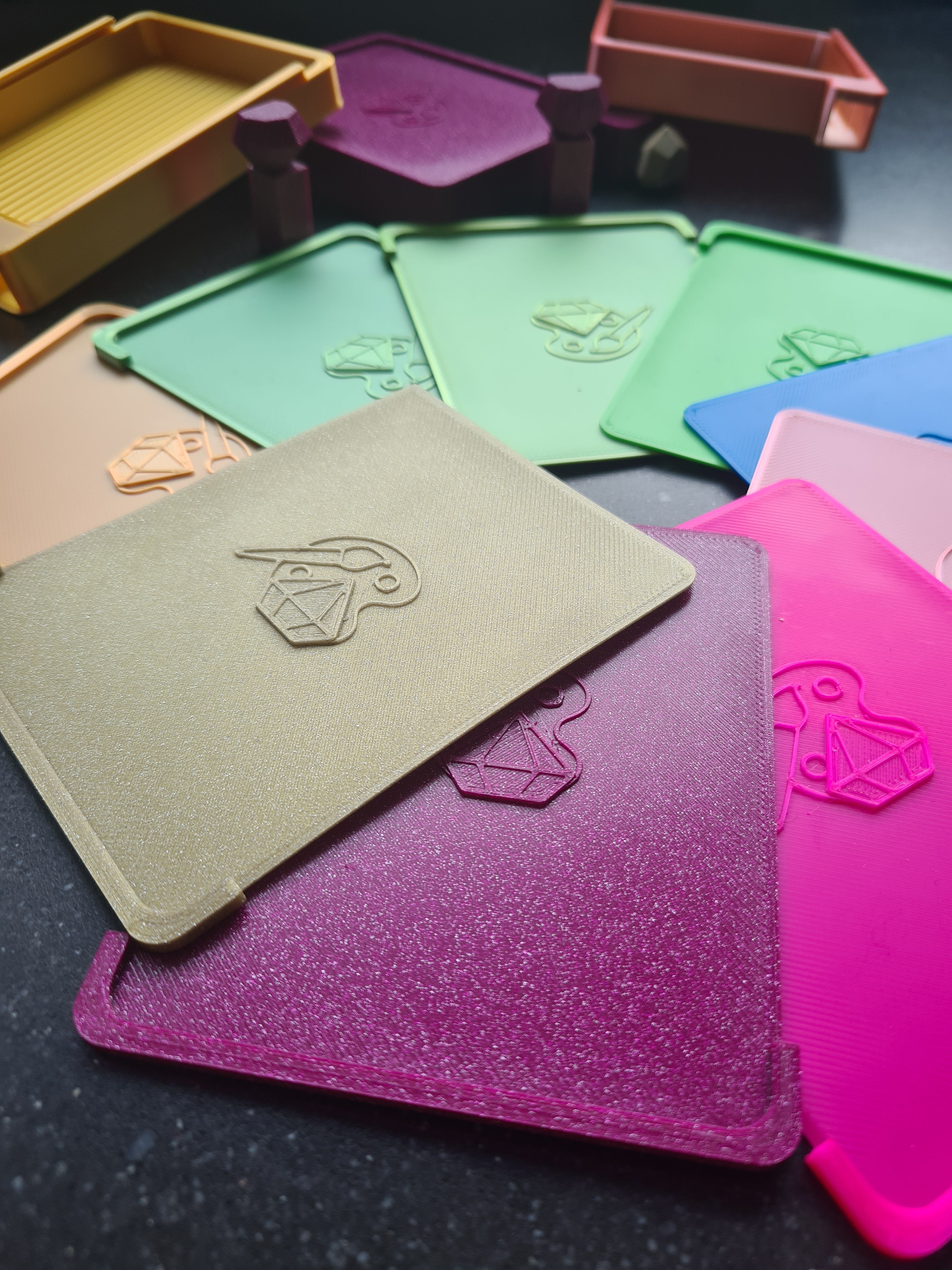 Schudbakje Rounded Custom - Deksel