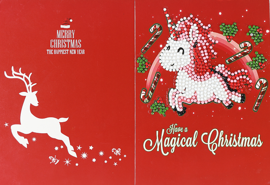 Weihnachtskarte Haben Sie ein magisches Weihnachten