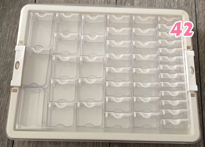 Compartimenten Opbergdoos met bakjes