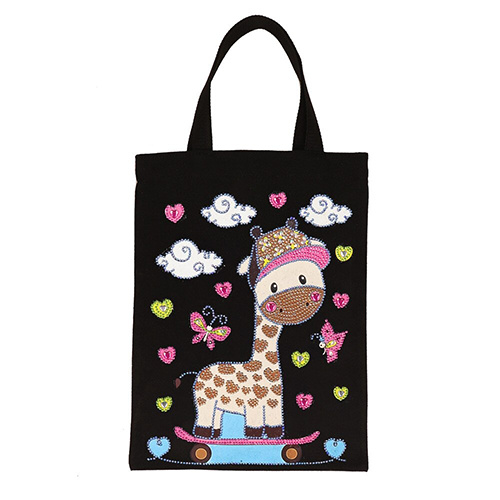 Diamond Painting Canvas Bag Black