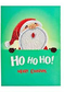 Weihnachtskarte Sankt Ho Ho Ho!