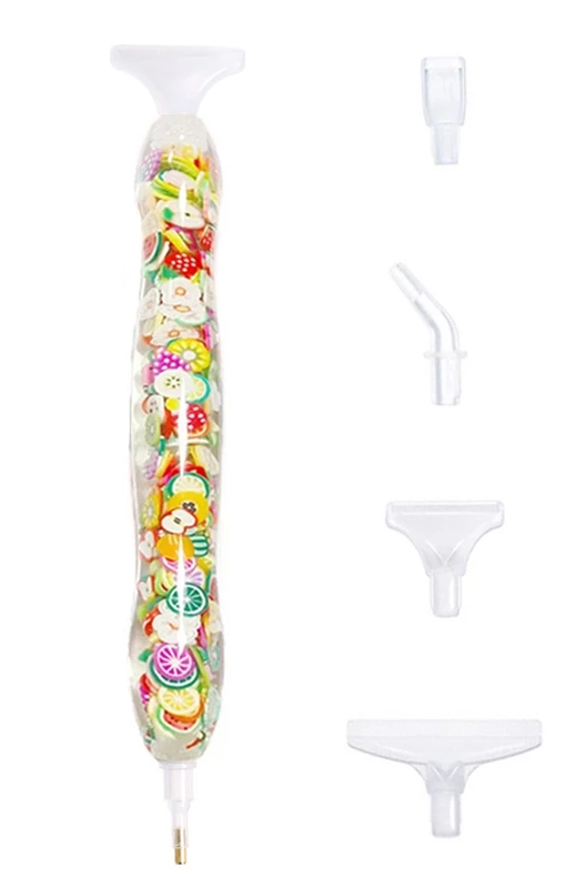 Ergonomic Resin Pen flowers