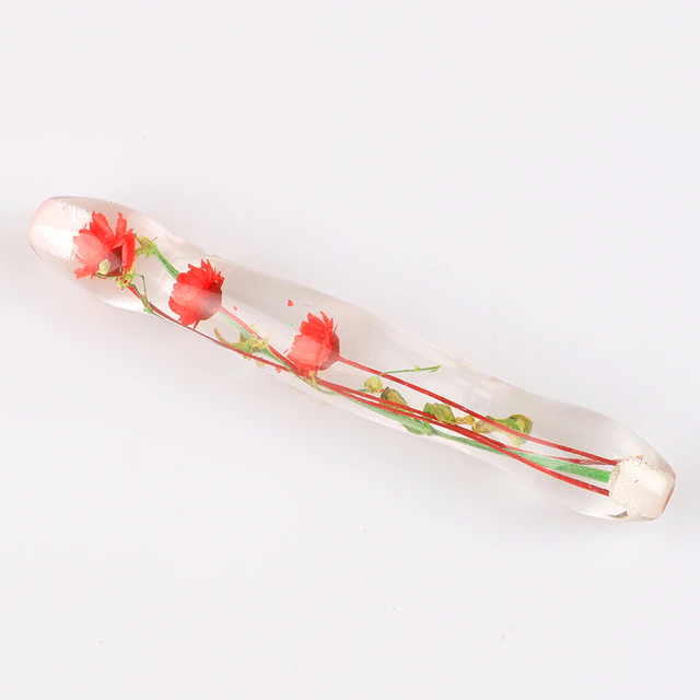 Ergonomic Resin Pen flowers