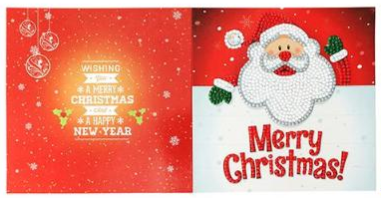 Weihnachtskarte Frohe Weihnachten Sankt!