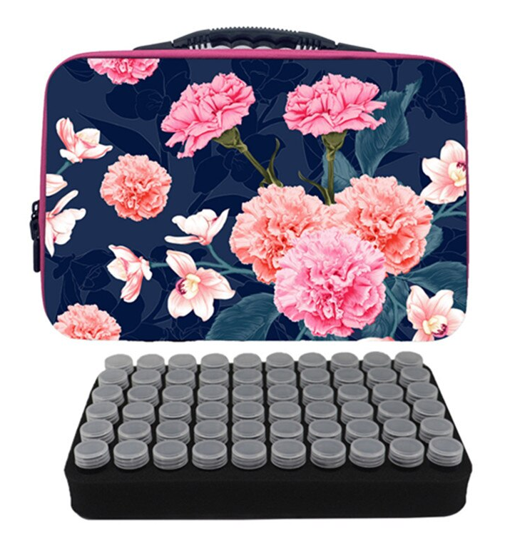 Koffer Blumen 60 Gläser