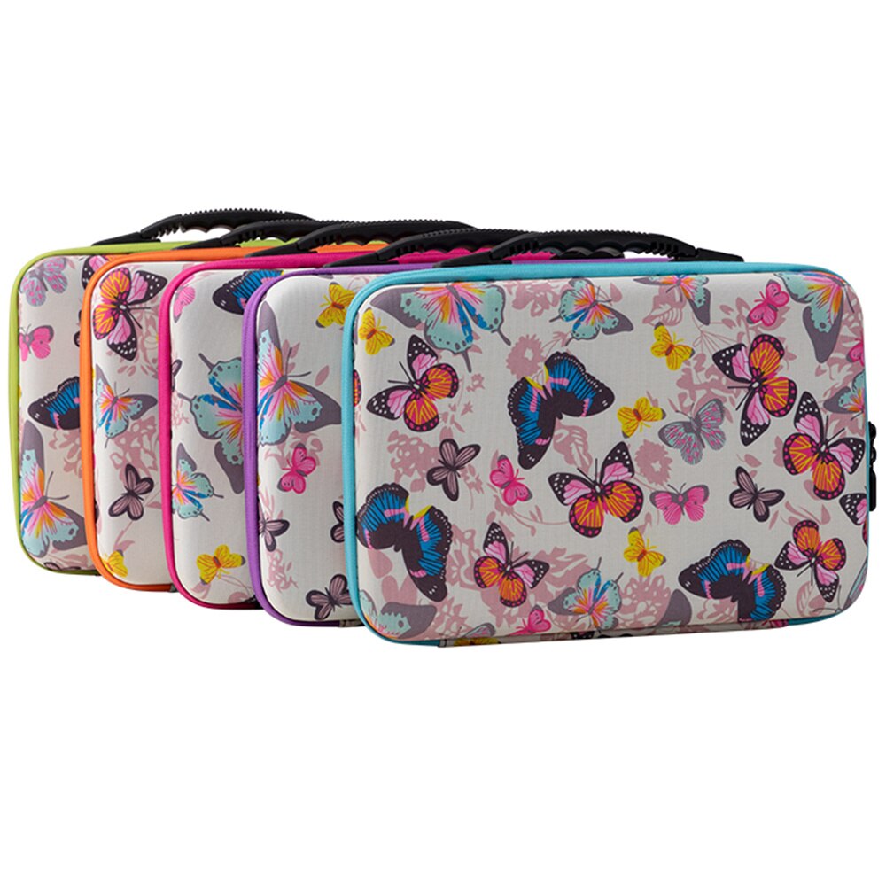 Suitcase Butterflies Light 60 round pots