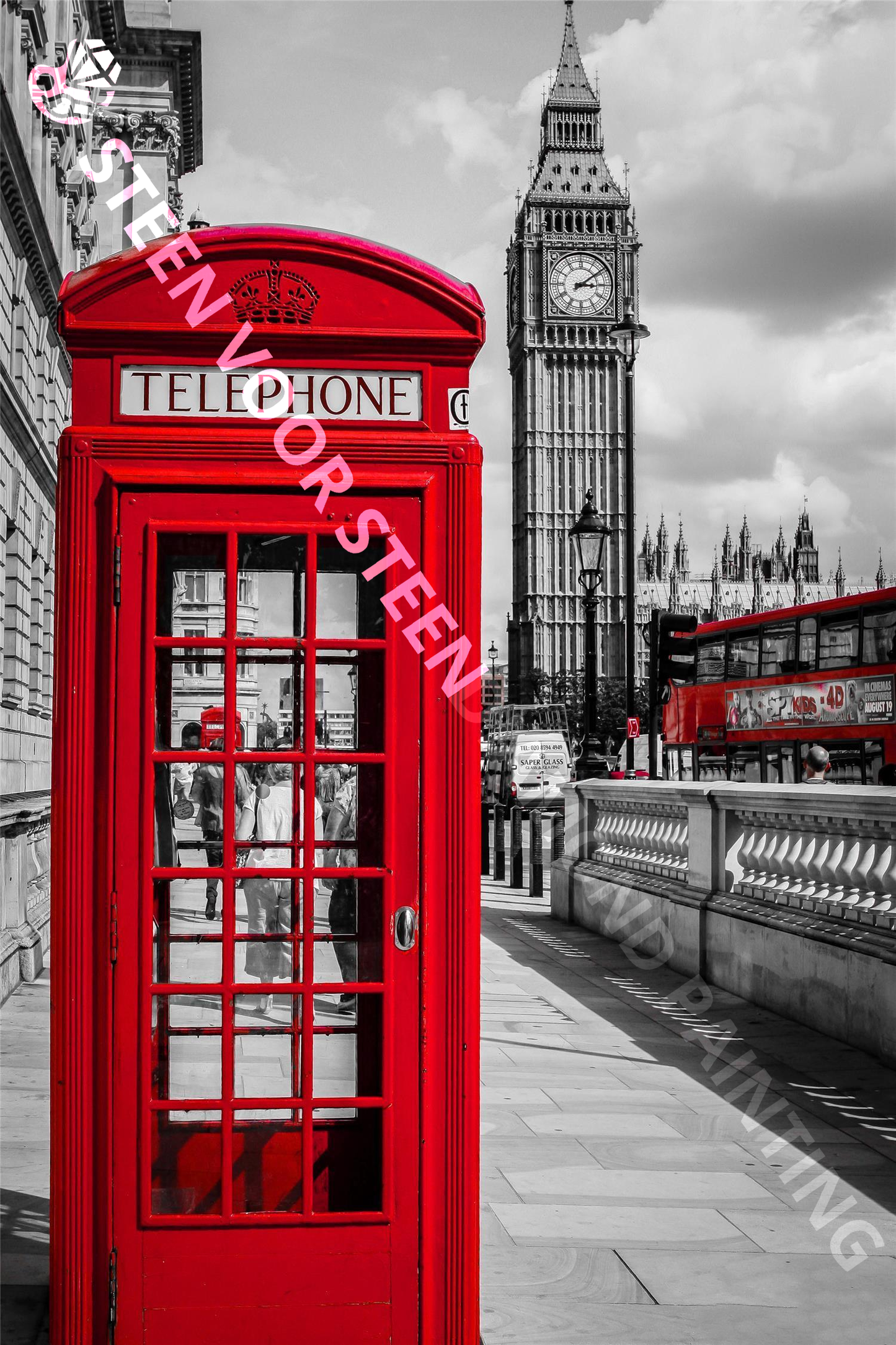 London Big Ben Phone Booth