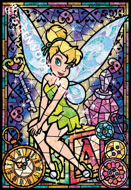 Tinker Bell Stained Glass