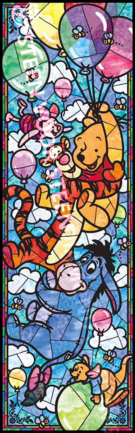 Winnie the Pooh Stained Glass