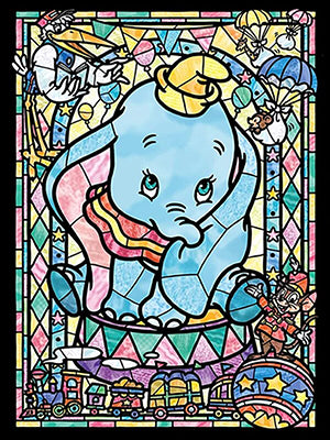 Dumbo Stained glass