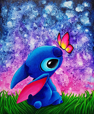 Stitch with butterfly