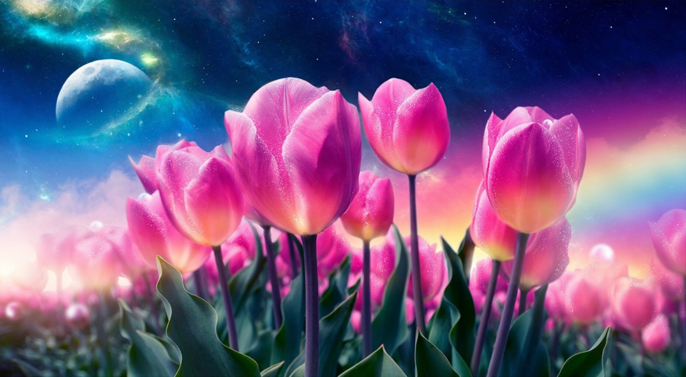 Tulip field