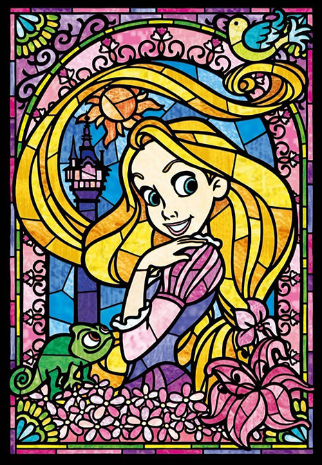 Rapunzel Stained Glass