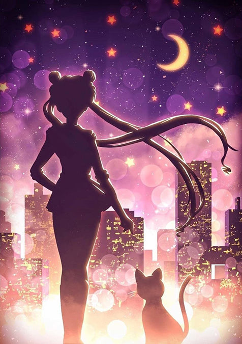 Sailor Moon-Silhouette