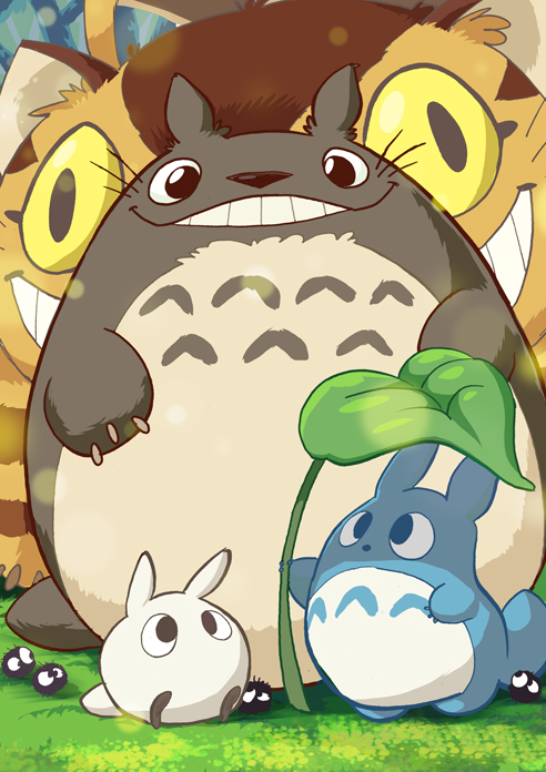 Totoro – Steen voor Steen Diamond Painting