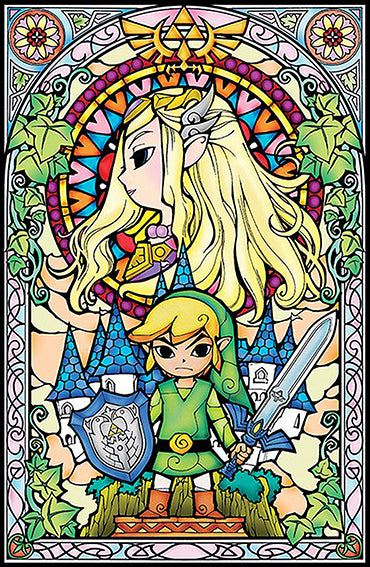 Zelda-Buntglas