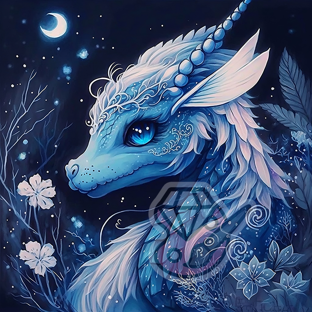 Blauwe Draak