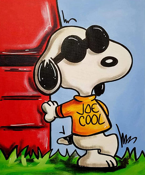 Snoopy met zonnebril