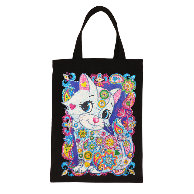Diamond Painting Canvas Bag Black