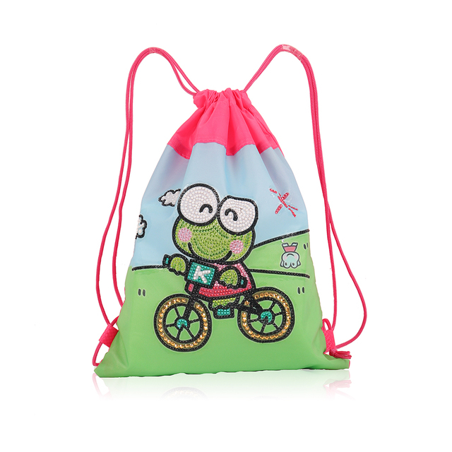 Backpack with strings