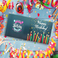 Greeting Card Happy Birthday Candles