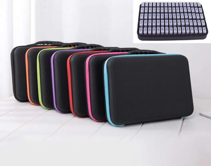 Koffer 80 Gläser im Tic Tac-Stil